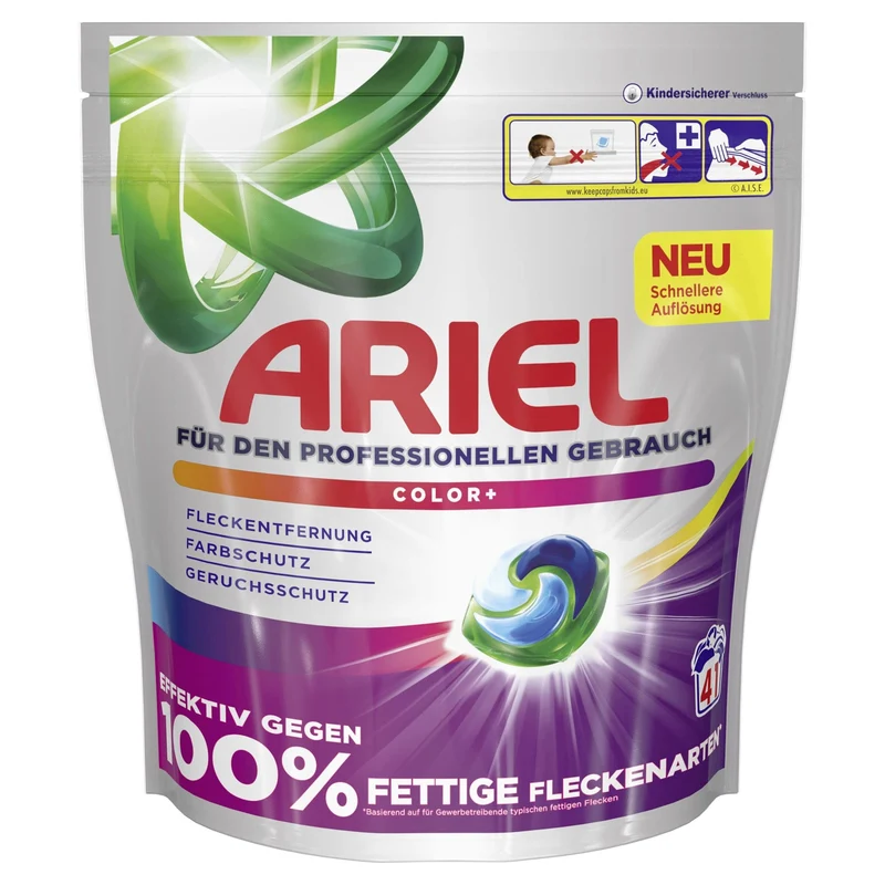 Ariel Professional All-in-1 Pods Color+ Colorwaschmittel, 82 oder 100 Pods