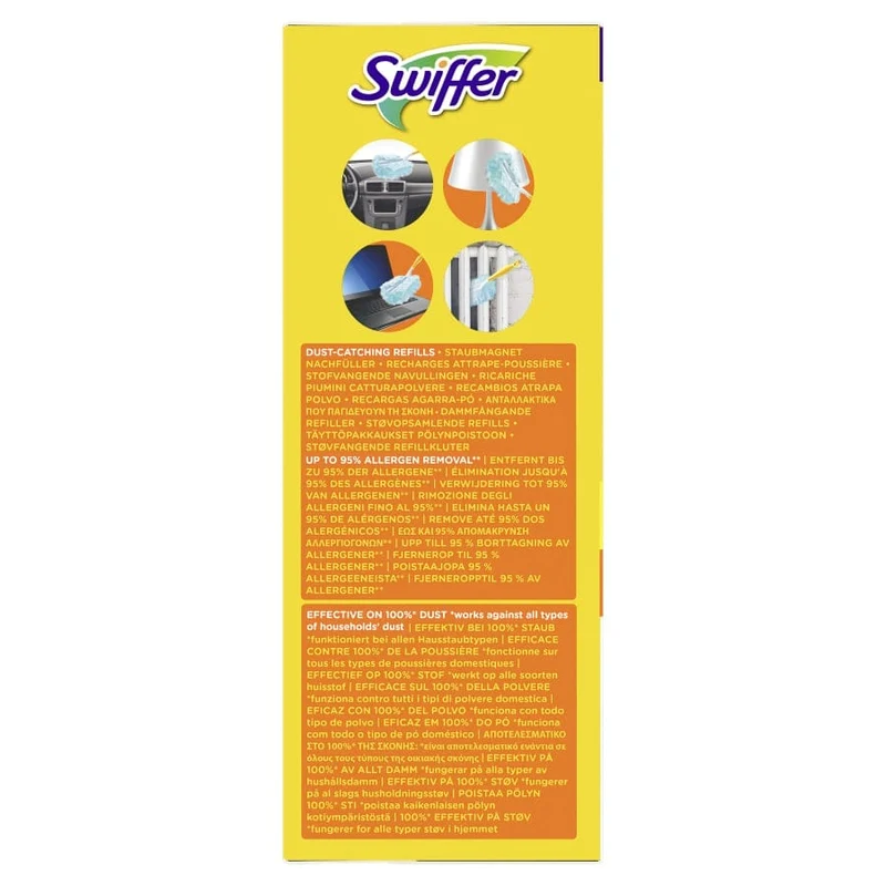 Swiffer Staubmagnet Nachfülltücher mit Duft, 9 Stück