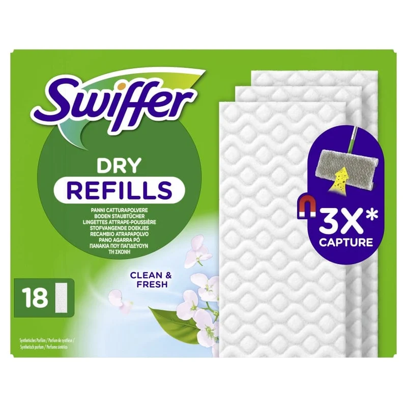 Swiffer Trockene Bodenwischtücher mit Duft
