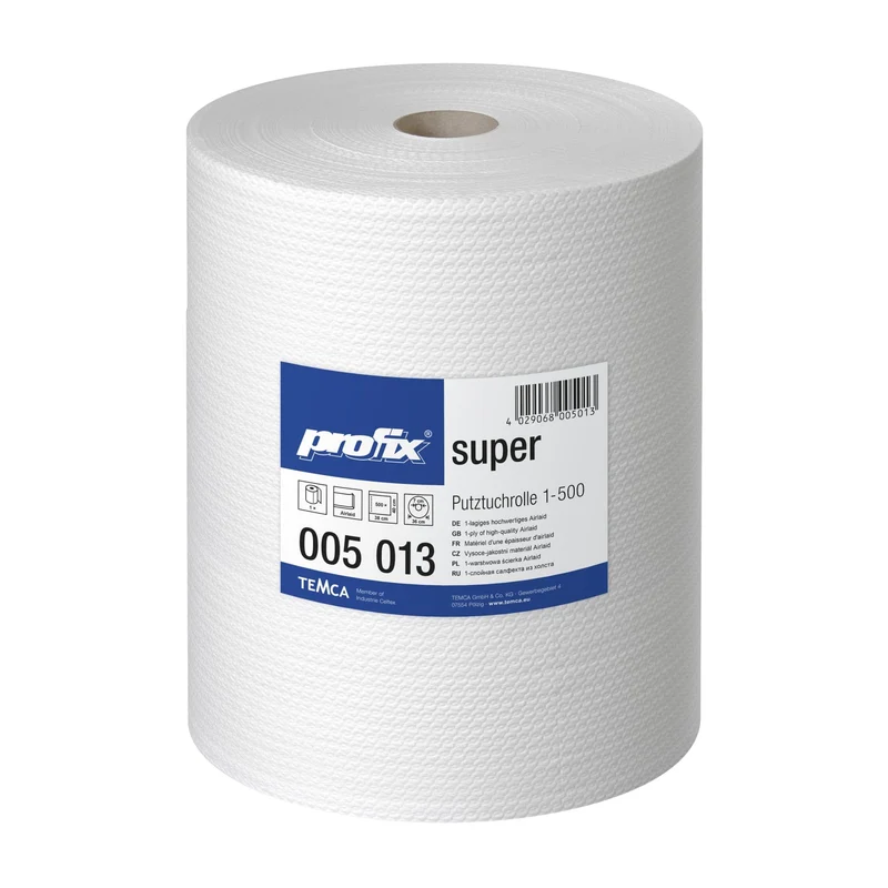 profix® super 70 Wischtuchrolle, 38 x 40 cm, hochweiß