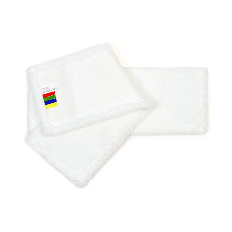 SemyTop Mikrofaser-Wischmopp, weiß, 40 und 50 cm