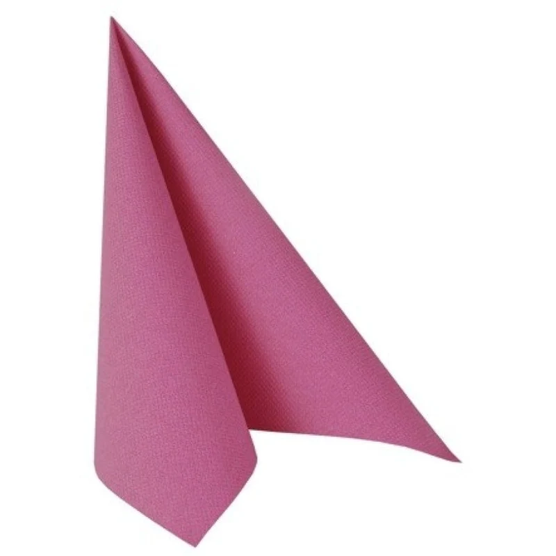 Papstar Servietten, 1/4-Falz, 40 cm x 40 cm fuchsia