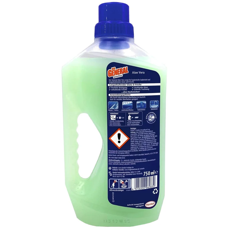 Der General Sensitive Allzweckreiniger Aloe Vera 750 ml