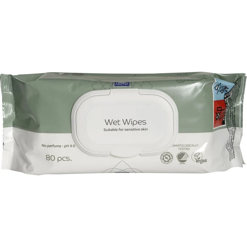 ABENA Wet Wipes Feuchttücher, Waschen ohne Wasser