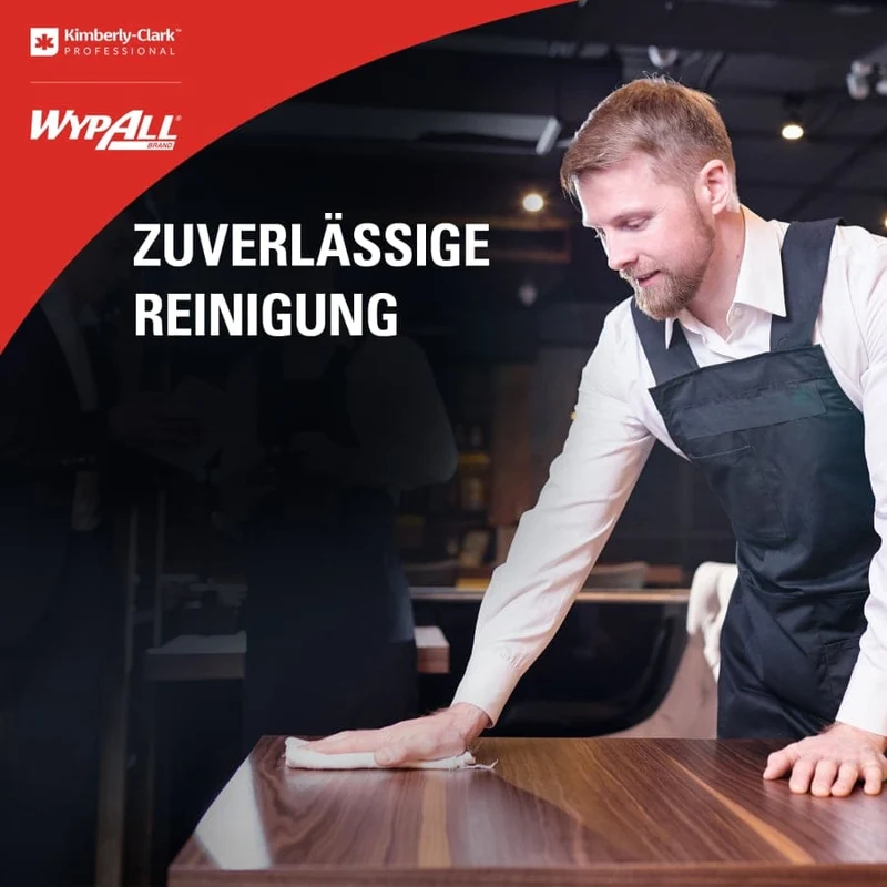 WypAll L20 Wischtücher Zentralentnahme, weiß, 550 Tücher