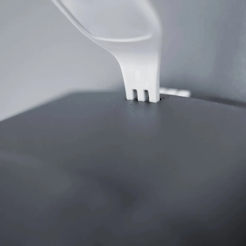 SemyTop Desinfektionsmittelspender mit Spraydüse, 500 ml, schwarz matt