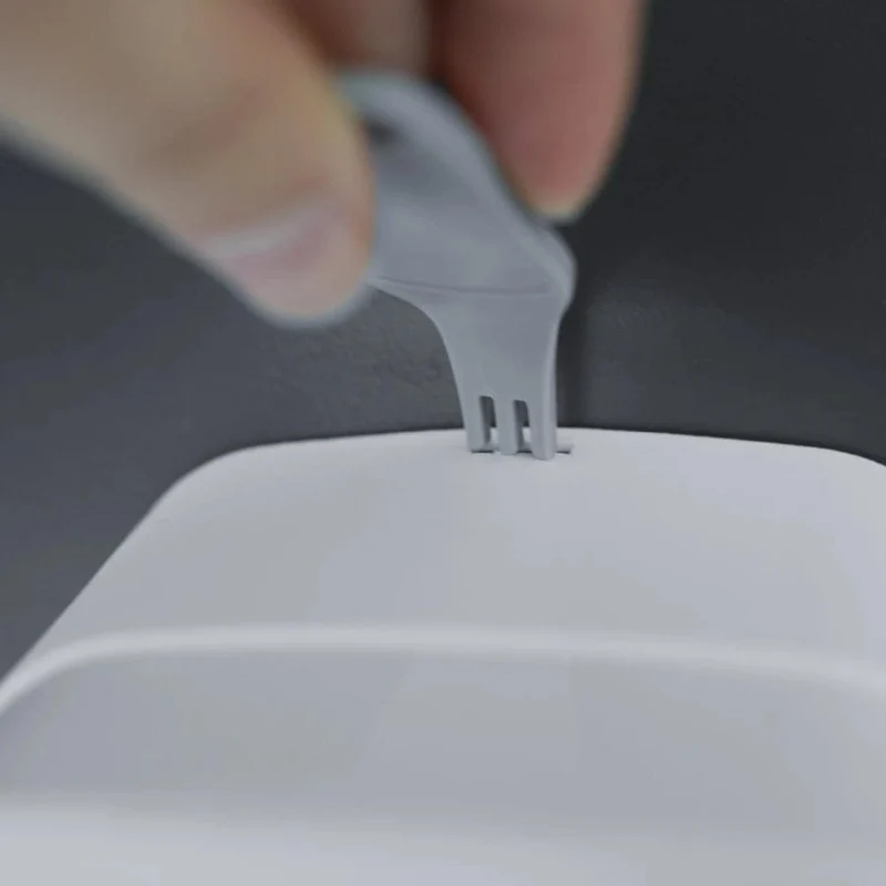 SemyTop Desinfektionsmittelspender mit Spraydüse, 500 ml, weiß matt