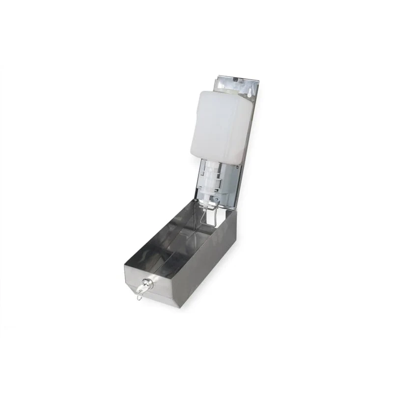 SemyTop Seifenspender Edelstahl, abschließbar, 1.000 ml