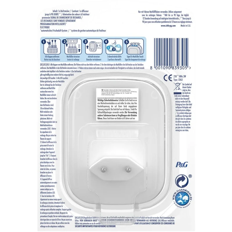 Febreze 3Volution Duftstecker, Gerät ohne Nachfüllflakon