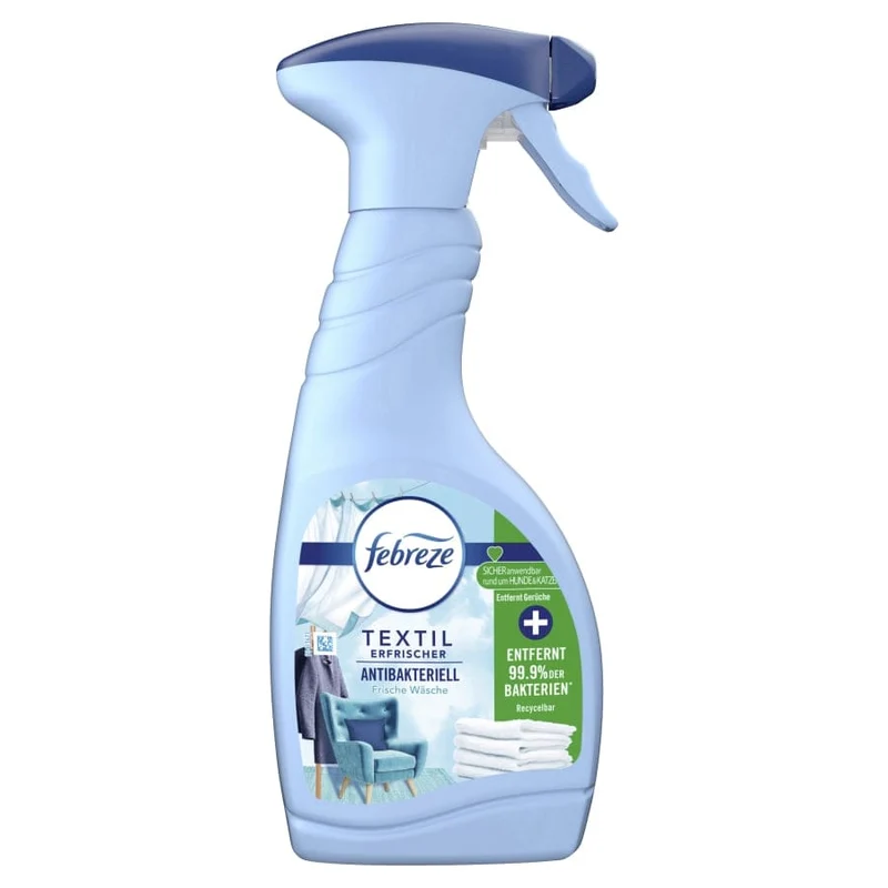 Febreze Textilerfrischer Antibakteriell Frische Wäsche 500 ml
