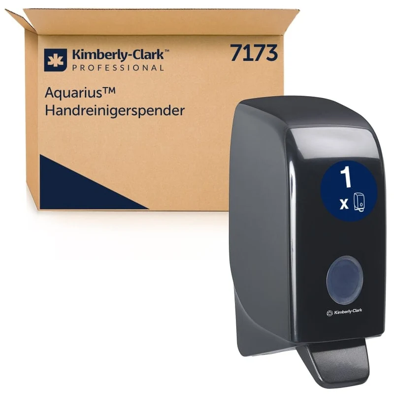 Aquarius Seifenspender 1 l, schwarz