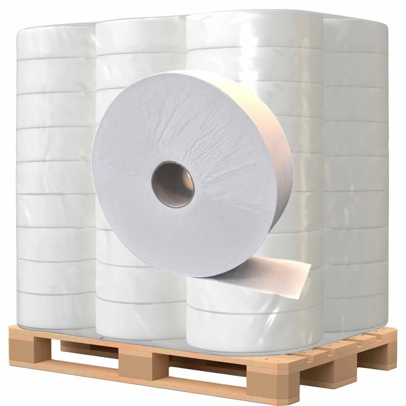 Funny Jumbo-Toilettenpapier, 2-lagig, hochweiß, Ø 28 cm, 380 m