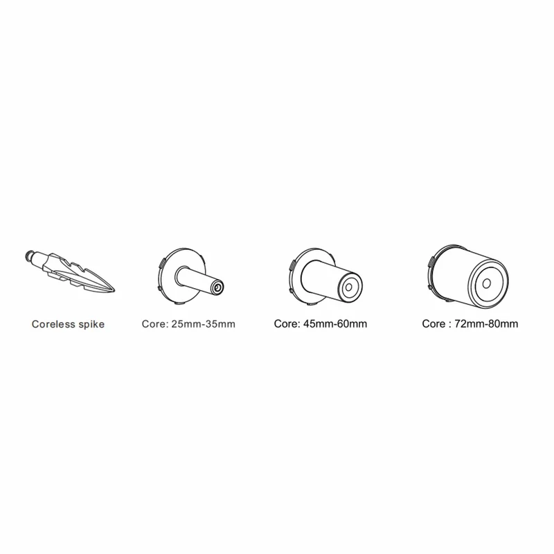 SemyTop Toilettenpapierspender für 2 kernlose Rollen, matt, bis Ø 13,5 cm