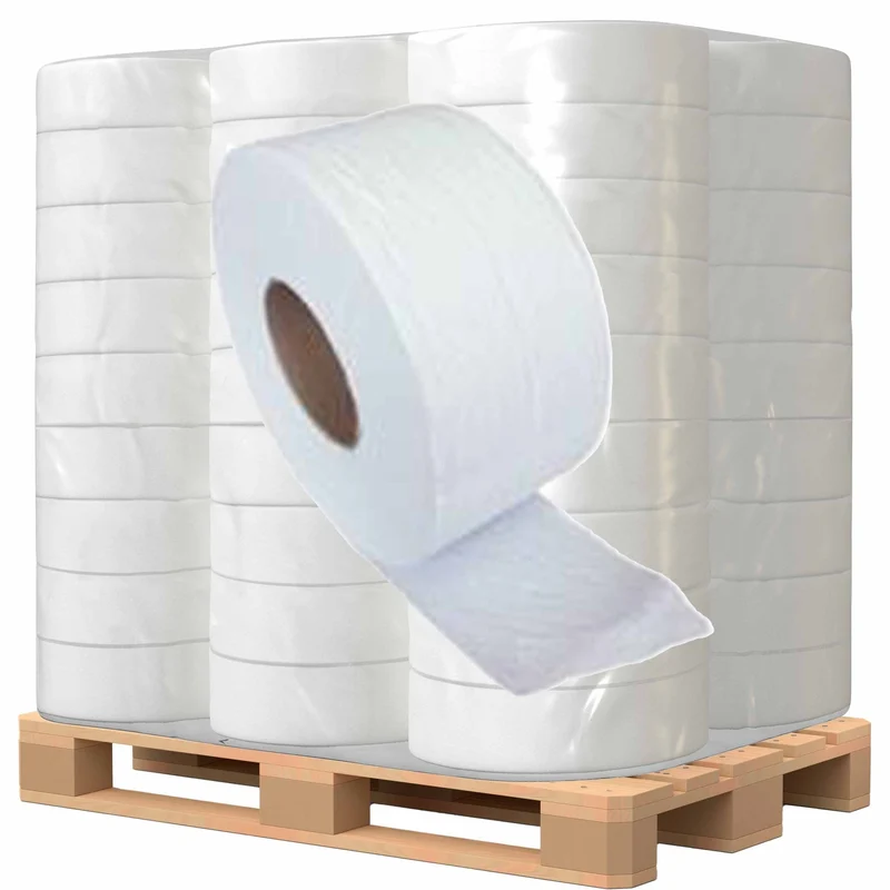 Funny Jumbo-Toilettenpapier MIDI, 2-lagig, hochweiß, Ø 19 cm, 12 Rollen