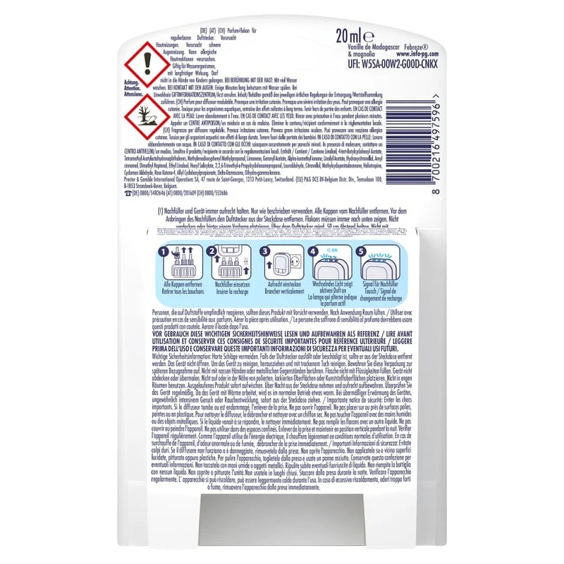 Febreze 3Volution Nachfüllflakon Vanille 20 ml