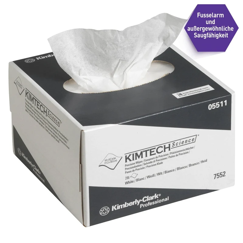 Kimtech Science Präzisionswischtücher 1-lagig, 21 x 11 cm