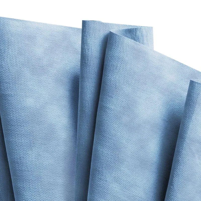 WypAll X90 Power Clean Putztuchrolle, blau, 2-lagig