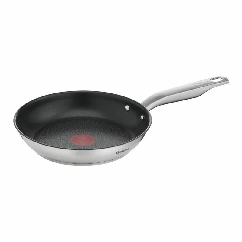 Tefal Virtuoso Bratpfanne, Pfanne, Induktionsgeeignet, Edelstahl, Ø 24 cm, E49104