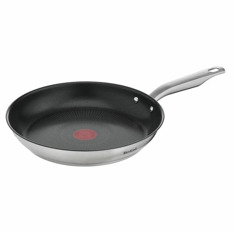 Tefal Virtuoso Pfanne Versiegelt, Bratpfanne, Induktionsgeeignet, Edelstahl, Ø 28 cm, E49106