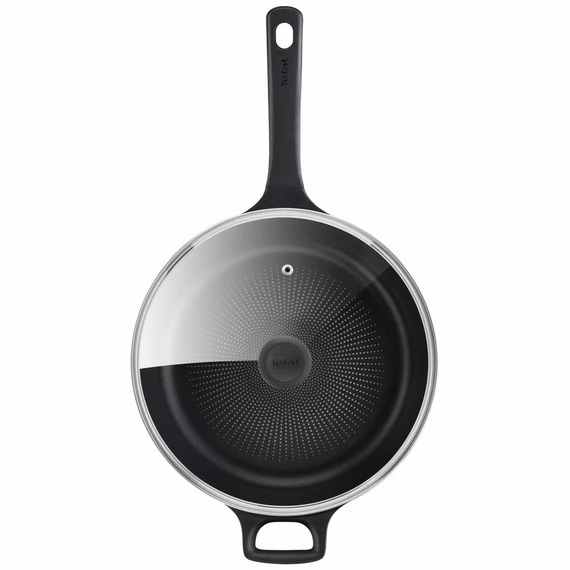 Tefal Trattoria Pro Schmorpfanne, Pfanne, Induktionsgeeignet, Aluguss, Ø 28 cm, G61237
