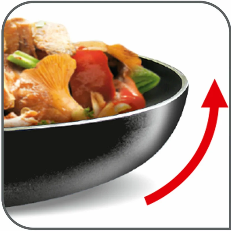 Tefal Resist Pfanne, Bratpfanne, Thermo Signal, Antihaftversiegelung, Aluminium, Ø 28 cm, D52606