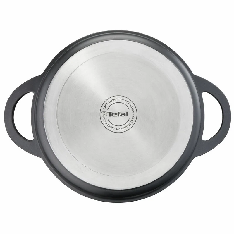 Tefal Trattoria Servierpfanne, Schmorpfanne, Pfanne, Induktionsgeeignet, Aluguss, Ø 28 cm, E21872