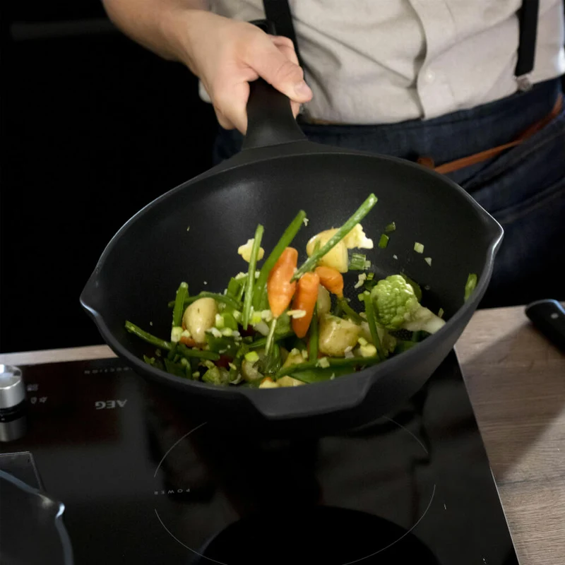 Tefal Trattoria Pro Pfanne, Bratpfanne, Induktionsgeeignet, Aluguss, Ø 20 cm, G61202