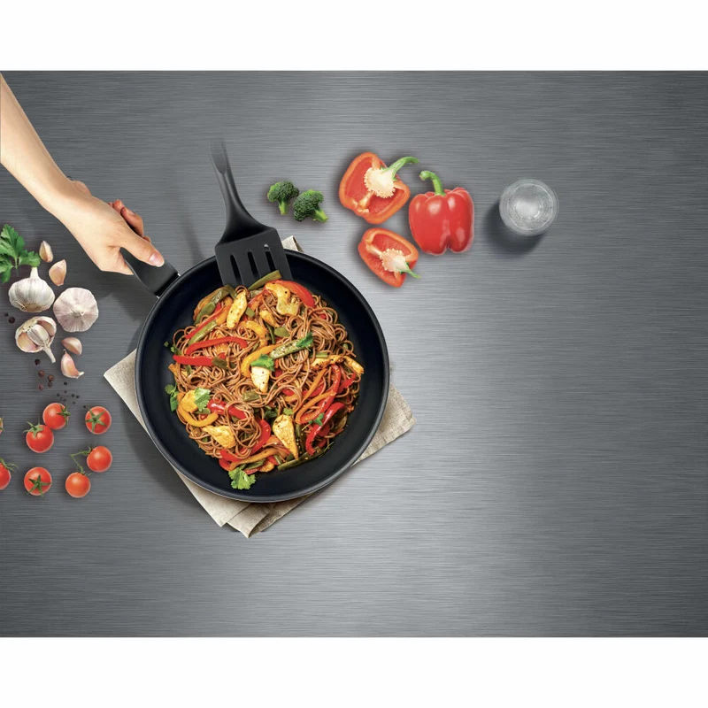 Tefal XL Force Wokpfanne, Wok Pfanne, Induktionsgeeignet, Aluminium, Ø 28 cm, C38519