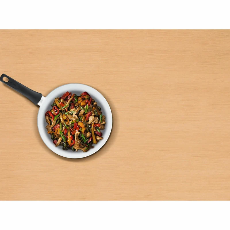 Tefal Ceramic Control Wokpfanne, Wok Pfanne, induktionsgeeignet, Keramikversiegelung, Aluminium, Ø 28 cm, C41719