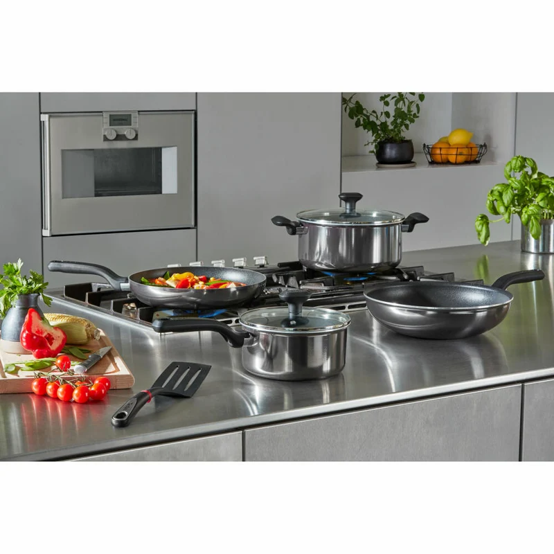 Tefal Resist Intense Crepepfanne, Crêpe Pfanne, Crepe, Pfannkuchen, Antihaft-Beschichtung, Aluminium, Ø 25 cm, D52210