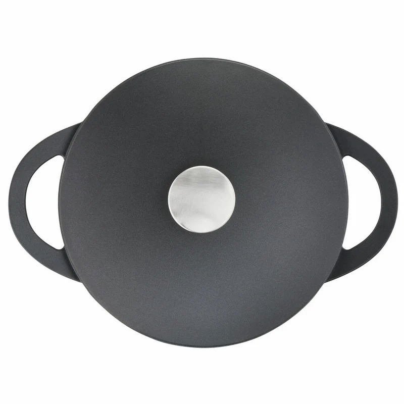 Tefal Trattoria Schmortopf, Kochtopf, Topf, Bratentopf, induktionsgeeignet, Aluguss, Ø 24 cm, E21846