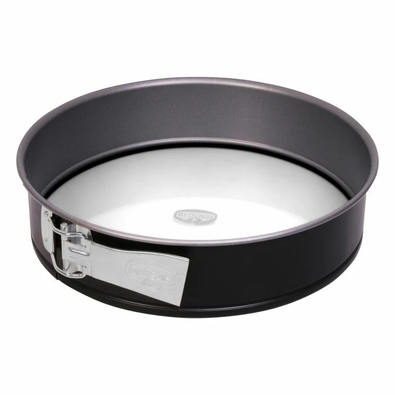 Dr. Oetker Springform 26 cm Tradition, mit Glasboden, Kuchenform, Backform, Kuchen Form, 1440