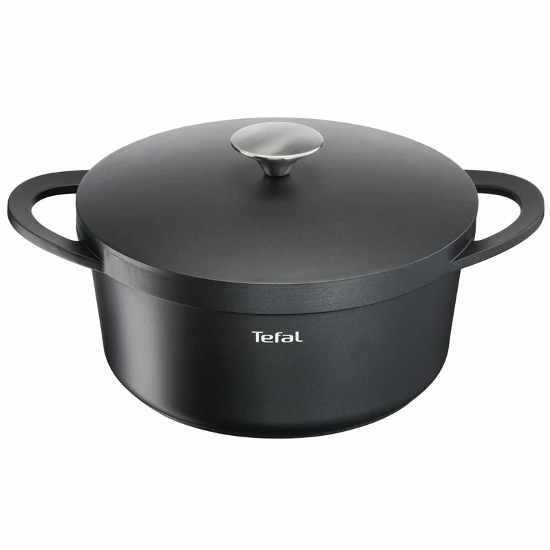 Tefal Trattoria Schmortopf, Kochtopf, Topf, Bratentopf, induktionsgeeignet, Aluguss, Ø 28 cm, E21853