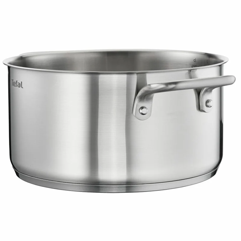 Tefal Virtuoso Topfset, 7-tlg., Kochtopf, Topf, Stielkasserolle, Induktionsgeeignet, Edelstahl, E492S7
