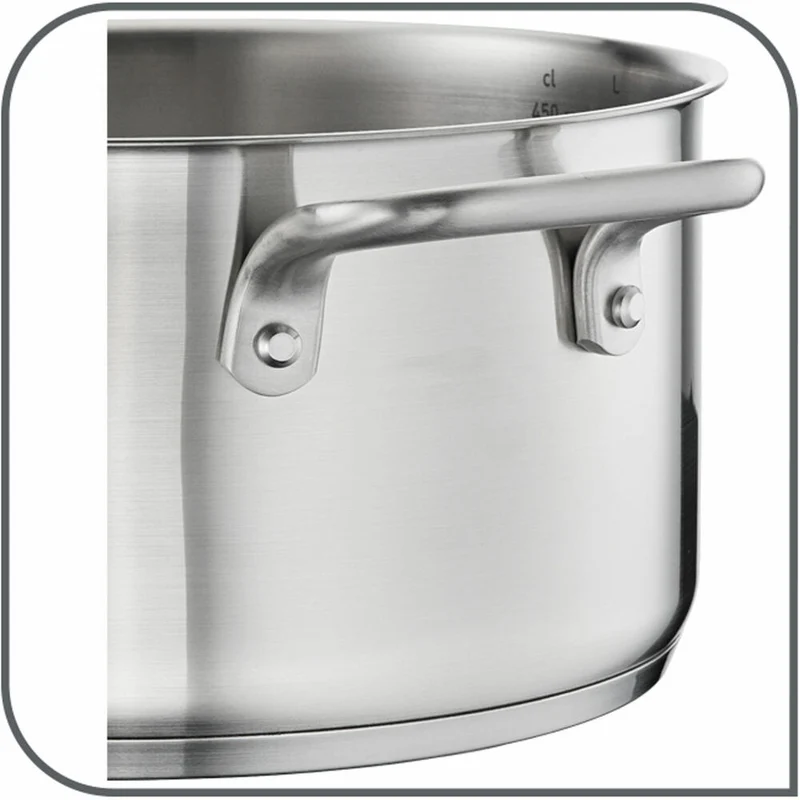 Tefal Virtuoso Topfset, 7-tlg., Kochtopf, Topf, Stielkasserolle, Induktionsgeeignet, Edelstahl, E492S7