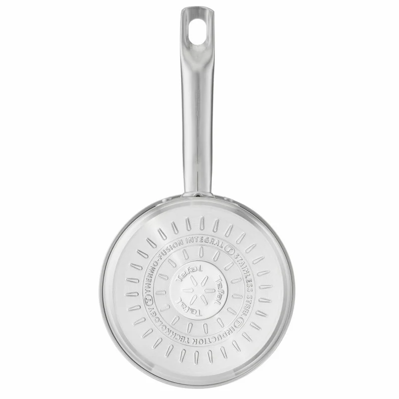 Tefal Virtuoso Topfset, 7-tlg., Kochtopf, Topf, Stielkasserolle, Induktionsgeeignet, Edelstahl, E492S7