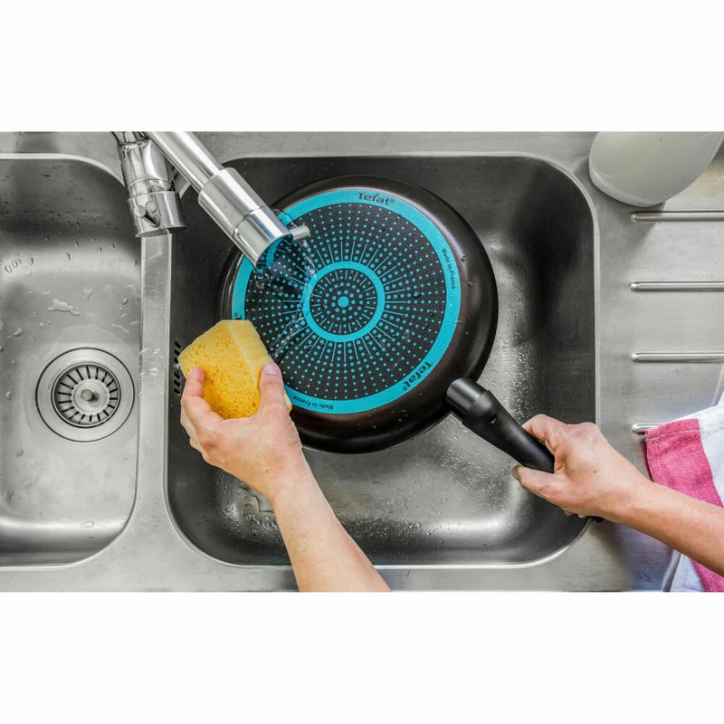 Tefal Easy Cook & Clean Pfanne, Bratpfanne, Antihaftversiegelung, Aluminium, Ø 24 cm, B55504