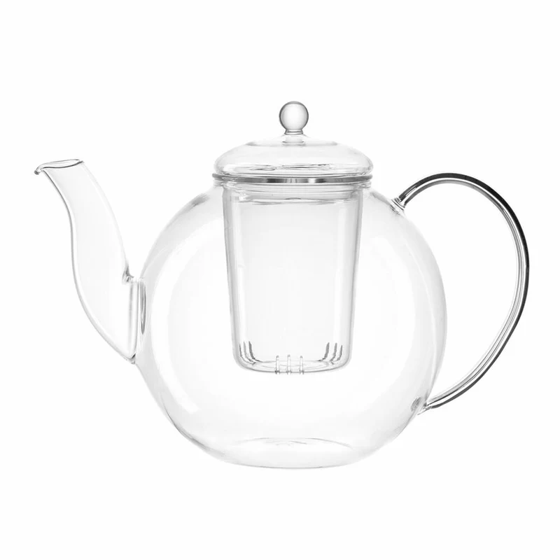 Leonardo Armonia Teekanne, mit Glas-Einsatz für losen Tee, Glas, 1.2 L, 34920
