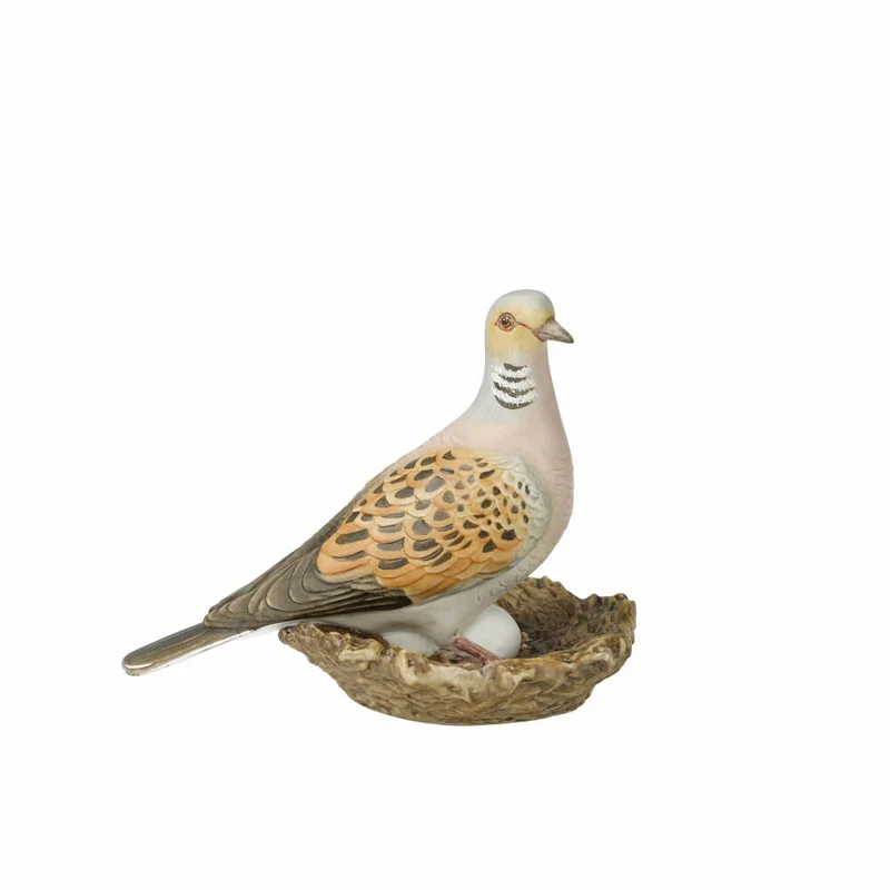 Goebel Figur Turteltaube Klein, Vogel des Jahres 2020, Sammelfigur, Taube, Porzellan, Bunt, 9.5 cm, 38473221