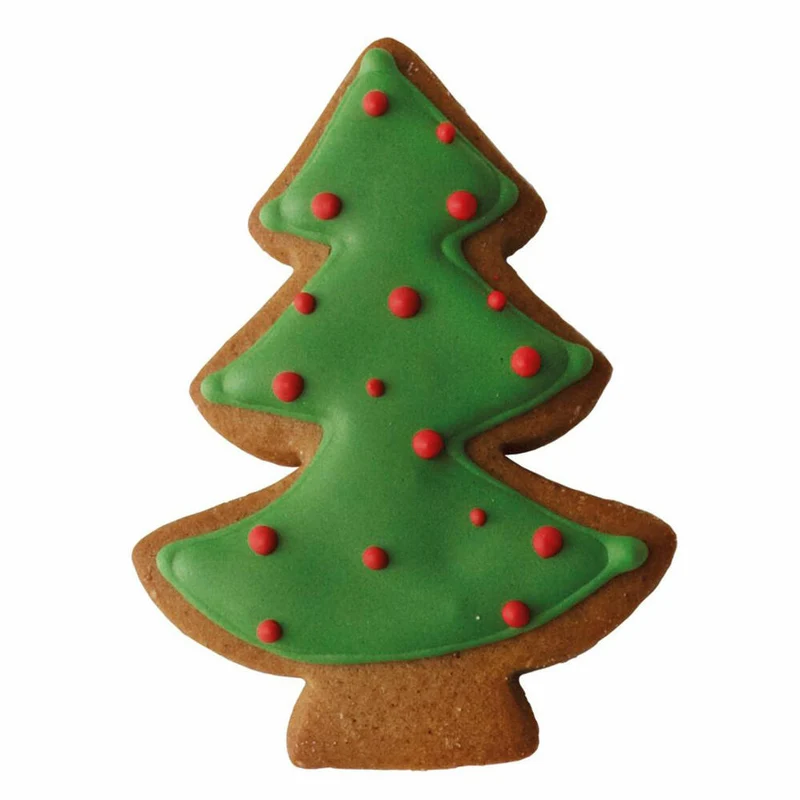 Birkmann Ausstechform Tannenbaum, Ausstecher, Plätzchenform, Keks, Plätzchen, Edelstahl, 8 cm, 194267