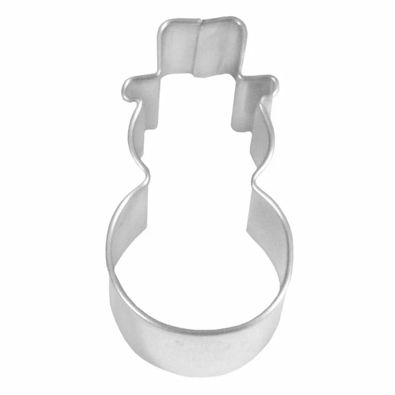 Birkmann Ausstechform Schneemann, Ausstecher, Plätzchenform, Keks, Plätzchen, Edelstahl, 5 cm, 194861