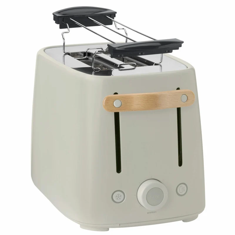 Stelton Brötchenaufsatz Emma, Toaster-Aufsatz für Brötchen, Edelstahl, Kunststoff, Black, X-232