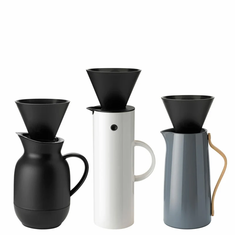 Stelton Filterhalter für Isolierkannen EM77, Emma, Amphora, Kunststoff, Black, Größe 4, 1020