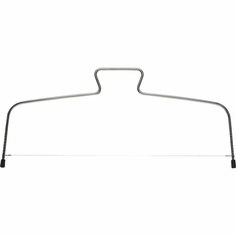 Birkmann Easy Baking Tortenbodenschneider, Tortenboden Schneider, Backzubehör, Edelstahl, 30 cm, 429383