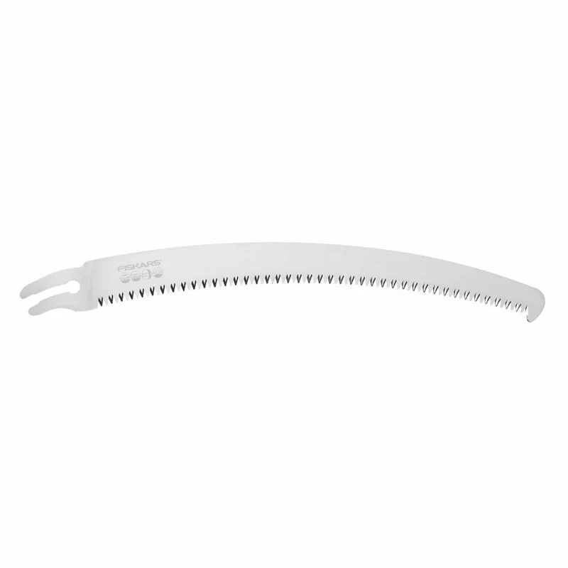 Fiskars Gebogenes Sägeblatt CC33 für Profi Handsägen SW-330 / SW-240, Säge Blatt, Werkzeug, Gartenzubehör, Stahl, 33 cm, 1020193