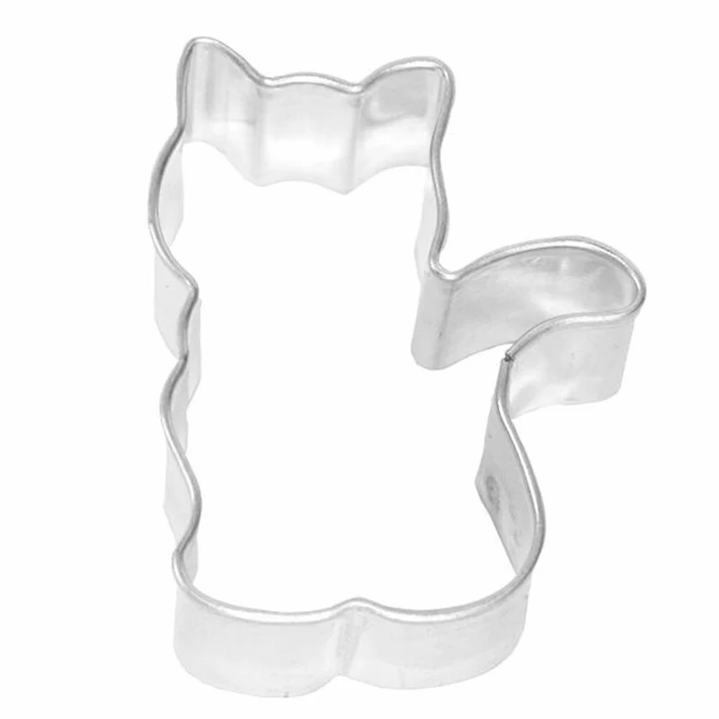 Birkmann Ausstechform Katze, Ausstecher, Plätzchenform, Keks, Plätzchen, Edelstahl, 5.5 cm, 194441