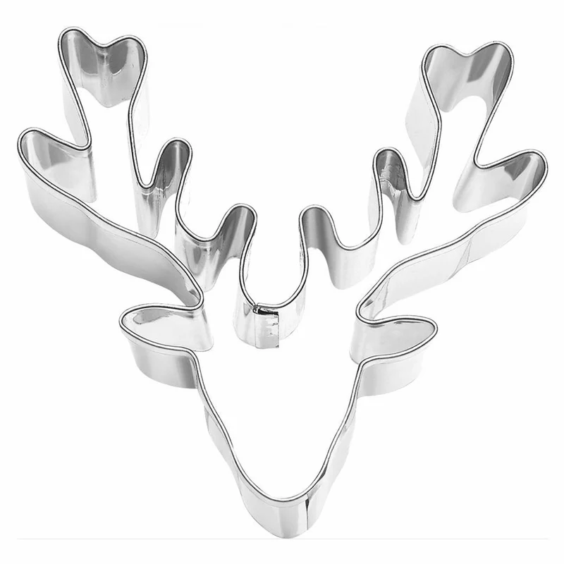 Birkmann Ausstechform Hirschgeweih, Ausstecher, Plätzchenform, Keks, Plätzchen, Edelstahl, 8.5 cm, 191020