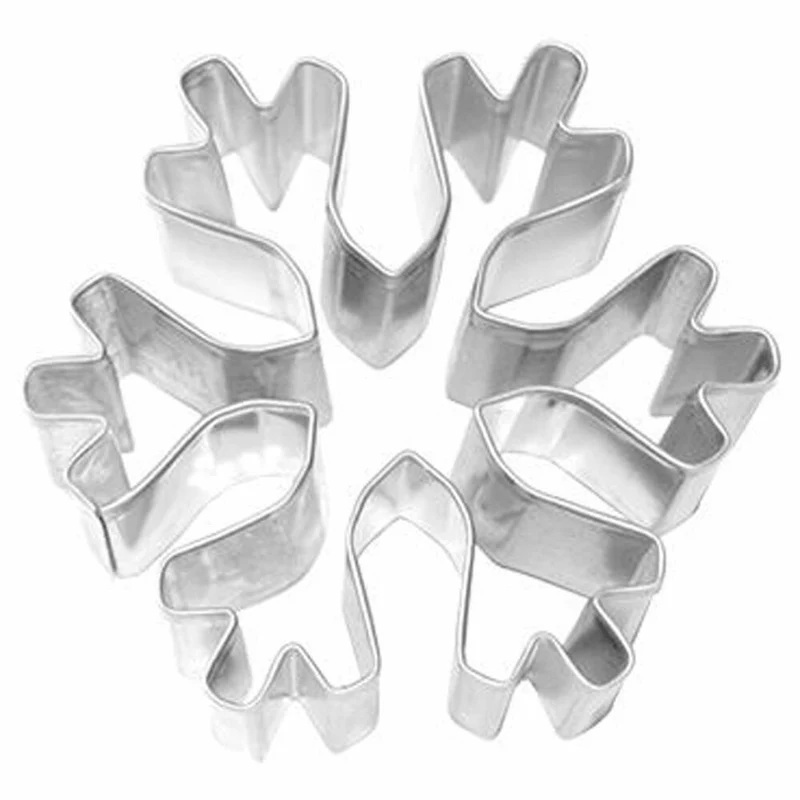 Birkmann Ausstechform Eiskristall, Ausstecher, Plätzchenform, Keks, Plätzchen, Edelstahl, 8 cm, 193260