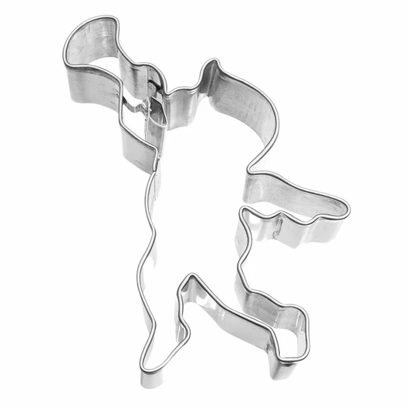 Birkmann Ausstechform Posaunenengel, Ausstecher, Plätzchenform, Keks, Plätzchen, Edelstahl, 8 cm, 191358