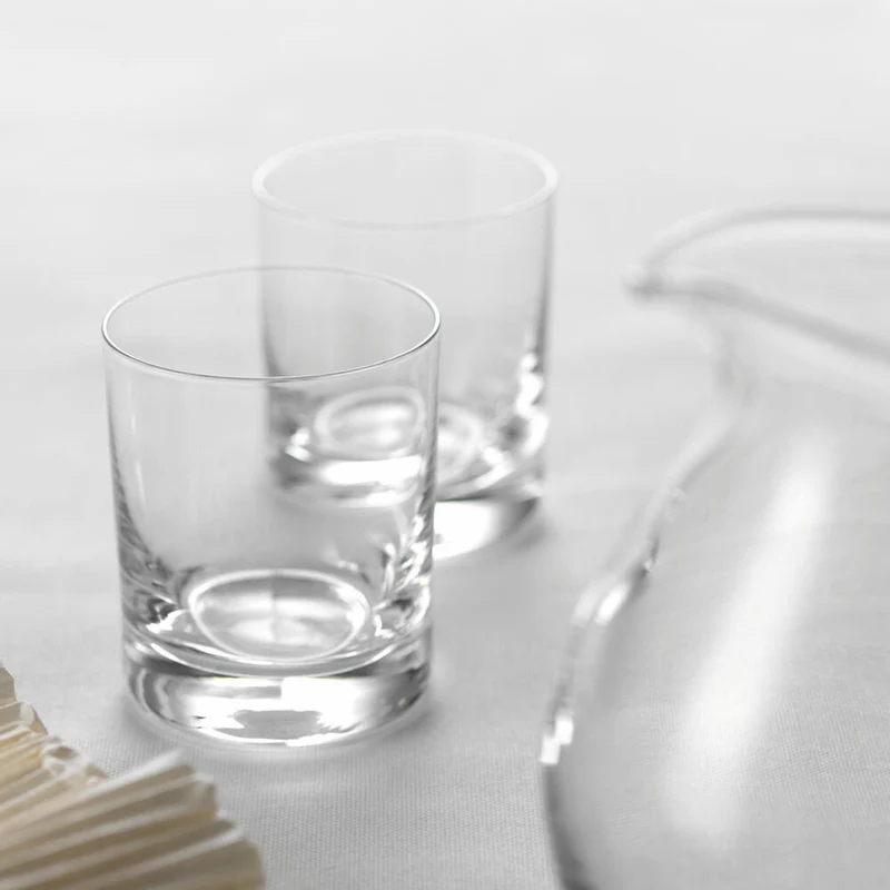 Leonardo Easy+ Becher Maxi, 6er Set, Trinkbecher, Wasserbecher, Wasserglas, Glas, 220 ml, 39614